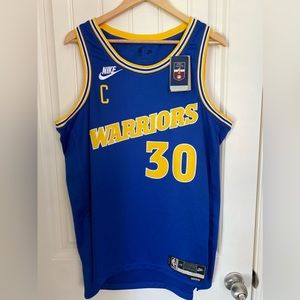 Nike Stephen Curry Royal Golden State Warriors 2022/23 Swingman Player Jersey